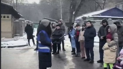 Алматыда жолды жауып тастаған тұрғындар жауапқа тартылды