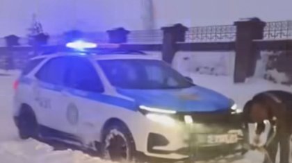 Елордалық полицейлер халыққа ескерту жасады (ВИДЕО)