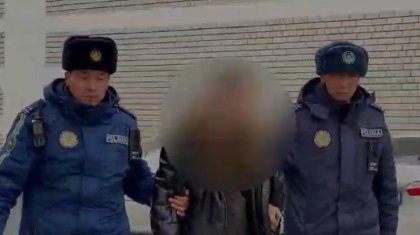 Мас жүргізуші полиция қызметкерін қағып кетті