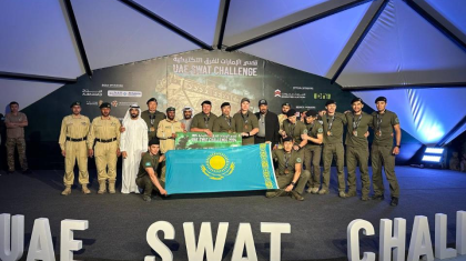 Мемлекеттік күзет қызметкерлері UAE SWAT Challenge 2024 турнирінің жүлдегері атанды