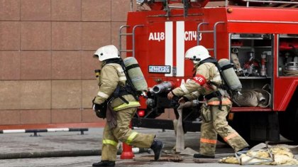 Қонаевта балалар төрт қабатты үйді өртеп жіберді