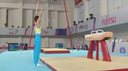 Қазақ гимнасты тұңғыш рет әлем кубогында жүлде алды