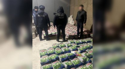 Кентауда кір жуғыш ұнтақтың орнына «тұз» сатқандар тұзақталды (ВИДЕО)