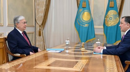 Президент Маңғыстау облысының әкімі Нұрлан Ноғаевты қабылдады (ВИДЕО)