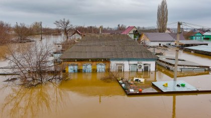 Ресейдің Орынбор қаласын су басып, дабыл соғылды