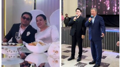 Алматының экс-әкімі Ахметжан Есімов Серікбол Сайлаубектің үйлену тойында ән шырқады (ВИДЕО)