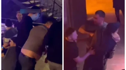 Қостанайда полиция подполковнигі мереке күні ішімдікке тойып алып, тәртіп бұзған (ВИДЕО)