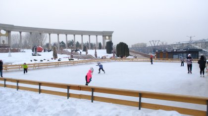 Алматылықтар мен мегаполис қонақтары 12 тегін мұз айдынын пайдалана алады