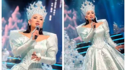 «Көйлекті бір түнде тікті»: Мәдина Сәдуақасова тағы елді аузына қаратты (ВИДЕО)