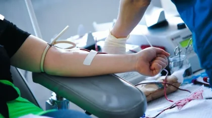 Ақтаулықтар мен астаналықтар әуе апатынан зардап шеккендер үшін қан тапсырып жатыр