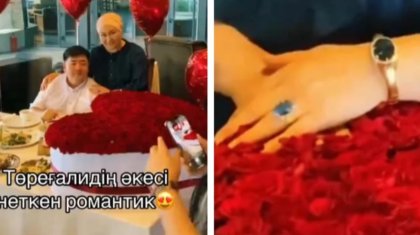 «Осы да мақтаныш па?»: 5 млн теңгеге гүл алған Төреғалидің әкесі елден сөз естіді