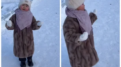 «Сырғанақ жасап беріңізші»: Атбасарда кішкентай бүлдіршін әкімге видео жолдады (ВИДЕО)