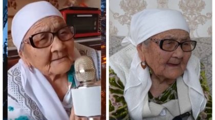 «Бәріне ұрсамын»: 100 жастағы әже TikTok жұлдызы атанды (ВИДЕО)