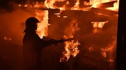 Қостанай облысында әкімдік ғимараты өртенді