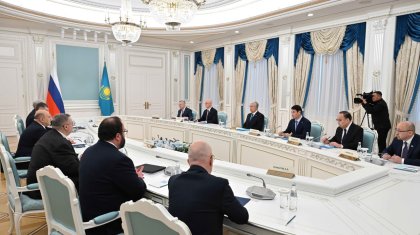 Тоқаев Ресей федерациясы үкіметінің төрағасы Михаил Мишустинмен кездесті