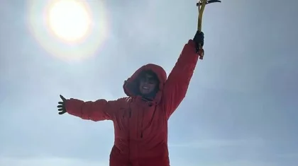 Қазақ қызы Антарктиданың ең биік шыңын бағындырды