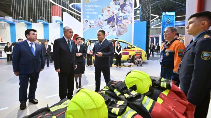 Президент «Жұмысшы мамандықтарының қаласы» фестиваліне барды