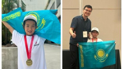Жеті жасар қазақстандық оқушы халықаралық ғылыми олимпиадада алтын медаль алды