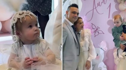 «Қазақстанның мақтанышы бол»: Илья Ильин қызының тұсауын кестірді (ВИДЕО)