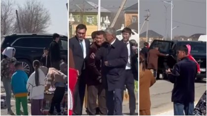 «Maybach-ты халық облыс әкімі келгенде ғана көреді»: Журналист Нұрлыбек Нәлібаевтың кортежін сынады (ВИДЕО)