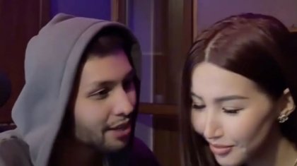 «Эх, ЖаҺан, мынадай қыздан айырылып»: Балжан Бидаш бейтаныс ер адаммен көзге түсті (ВИДЕО)