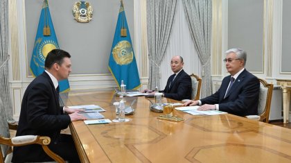 Мемлекет басшысы Еуразиялық даму банкінің басқарма төрағасын қабылдады