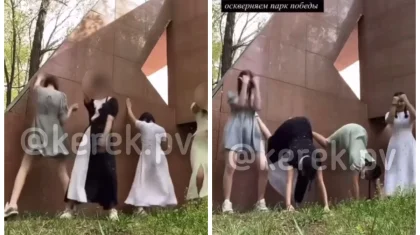 Павлодарда Жеңіс саябағында «тверк» билеген жасөспірім қыздар жауапқа тартылды (ВИДЕО)