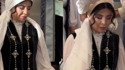 «Екінші рет беташар жасағандар көрсін»: Орамал ауыстыру салты талқыға түсті (ВИДЕО)