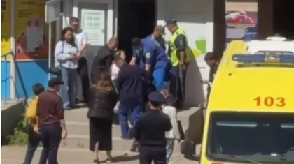 Көкшетаудағы сұмдық: Ер адам әйелін жұмыс орнында пышақтап, ізін суытқан (ВИДЕО)