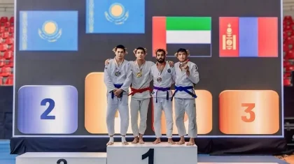 Джиу-джитсудан Азия чемпионатында Қазақстан құрамасы 74 медаль жеңіп алды