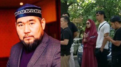 «Имандай сендік»: Балғынбек Имашевтың ұлына қатысты тағы 40 шақты адам шу шығарды (ВИДЕО)