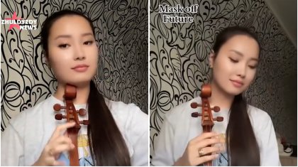 Қобыздың үнімен жасалған хит: Қазақ қызы әлемдік әнді орындап, елді таңқалдырды (ВИДЕО)