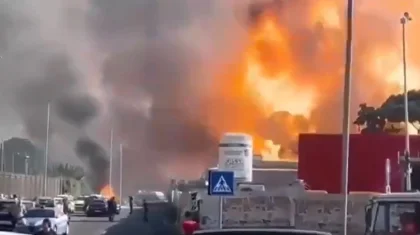 Римде жанармай құю бекетінде жойқын жарылыс болды: 45 адам зардап шекті, екеуінің жағдайы ауыр (ВИДЕО)