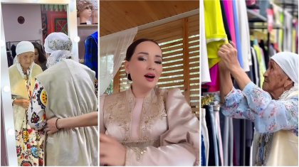 «Көрегенді келін екен»: Жазира Байырбекова енесімен базар аралады (ФОТО)