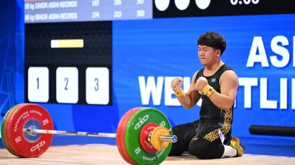 Ерасыл Сәулебеков Азия чемпионатында алтын медаль жеңіп алды
