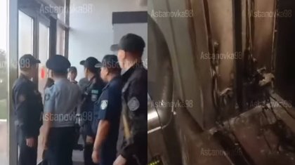 Астанада белгісіз біреу Министрліктер үйін өртемек болды