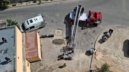 Ақтауда жалаңаш ер адам 11-қабаттың шатырынан секіріп, көз жұмды (ВИДЕО)