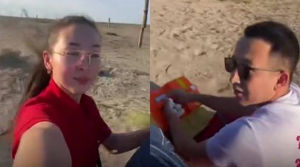 Қызылордада жедел жәрдем дәрігерлері мотоциклмен жүр (ВИДЕО)