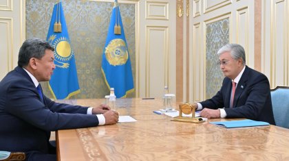 Президент Солтүстік Қазақстан облысының әкімін қабылдады