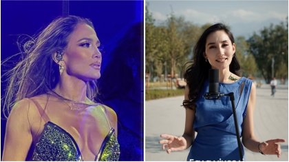 Дженнифер Лопес әлеуметтік желіде қазақ тілінде ән жариялады (ВИДЕО)