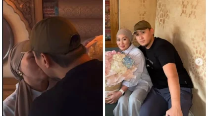 «Шешесі үшін ажырасып кеткен»: Желіде бір-бірімен сүйіскен анасы мен баласы қызу талқыға түсті