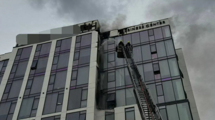 Астанада бизнес орталықта өрт шықты