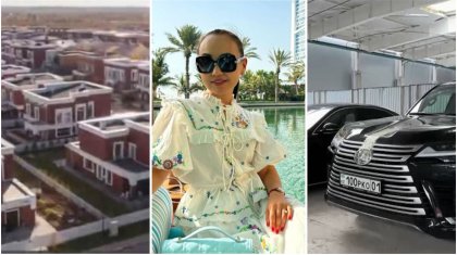 Коттедждер мен қымбат көліктер: Перизат Қайраттың мүлкі сатылымға қойылады