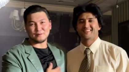 Актер Тәуекел Мүслім марқұм әкесінің рөлін сомдады (ВИДЕО)