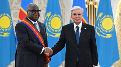 Тоқаев Феликс Чисекедиді І дәрежелі «Достық» орденімен марапаттады