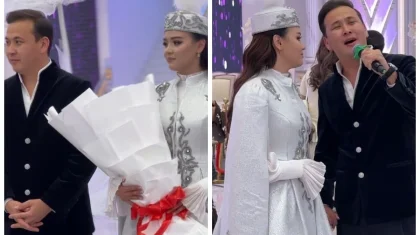 «5 жас үлкен»: Әнші Кеңес Әлімжан шаңырақ көтерді (ВИДЕО)
