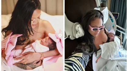 Әлемге әйгілі әнші Рианна үшінші сәбиін дүниеге әкелді