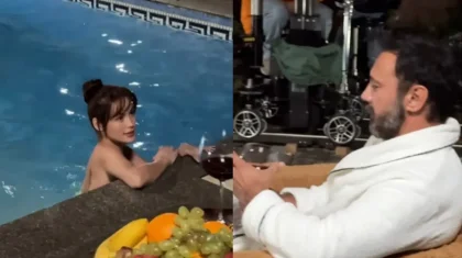 Әнші Ақбота-Нұрдың ер адамның алдында жартылай жалаңаш жүрген видеосы тарады (ВИДЕО)