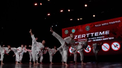 «ZERTTEME» – жастардың дауысы: Астанада антинаркотикалық кең ауқымды шара өтті