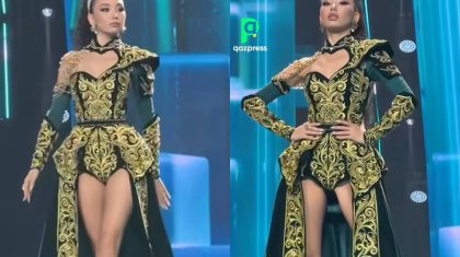 «Қазақты жер қылды»: Әлем аруы байқауына қатысқан қазақ қызының ұлттық киімі сынға қалды (ВИДЕО)